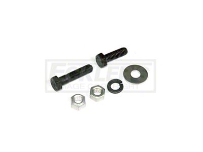 El Camino Air Conditioning Compressor Brace Fasteners, Upper Front, Small Block With Smog, 1968