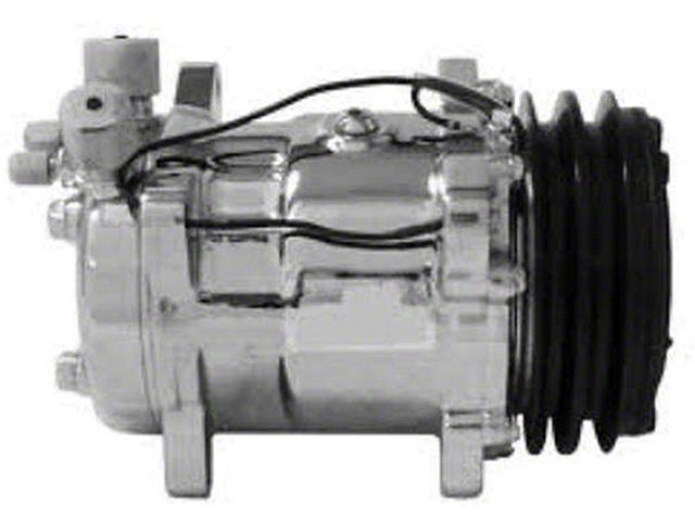 A/C Compressor,Chrome,Sanden 508 For 134A Coolant,59-87