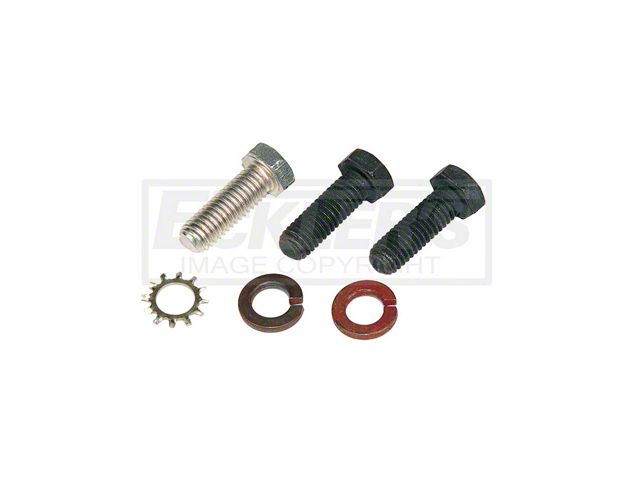 El Camino Air Conditioning Compressor Support Fasteners, Lower Front, Small Block, 1969-1971