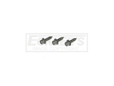 El Camino Air Conditioning Resistor & Relay Fasteners, 1966-1969