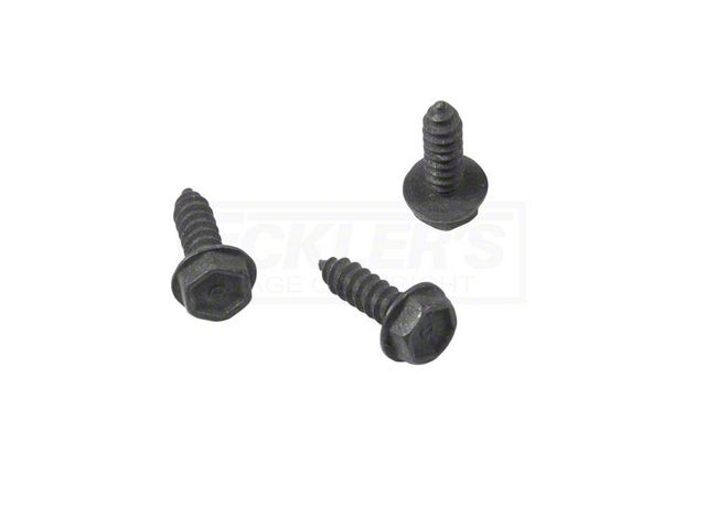 El Camino Air Conditioning Resistor & Relay Fasteners, 1970-1972