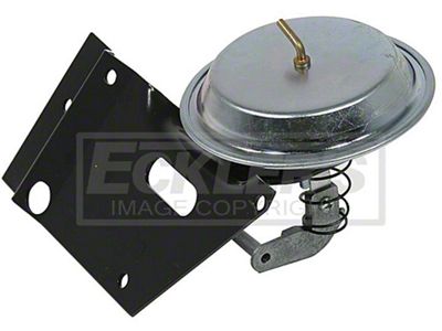 El Camino Air Conditioning Vacuum Pod, Cowl Vent Actuator, With Bracket & Arm, 1968-1972
