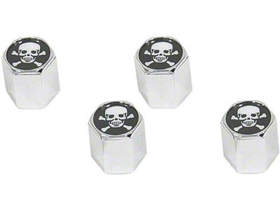 El Camino Aluminum Valve Stem Caps, Set Of 4, All