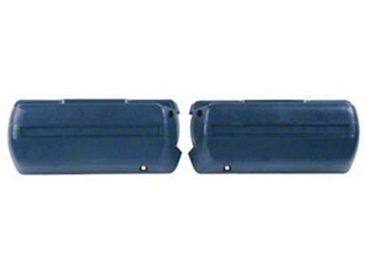 El Camino Arm Rest Bases, Dark Blue, 1968-1972