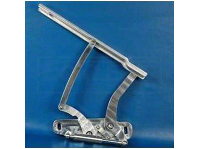 El Camino Billet Aluminum Hood Hinges, Machined Finish, 1968