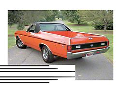 El Camino, Black Body Stripe, Super Sport 1969