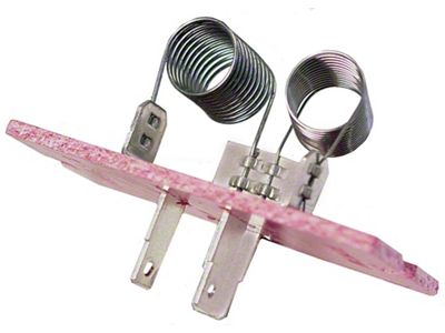 El Camino Blower Motor Resistor, Without Air Conditioning, Original AC Delco, 1973-1987