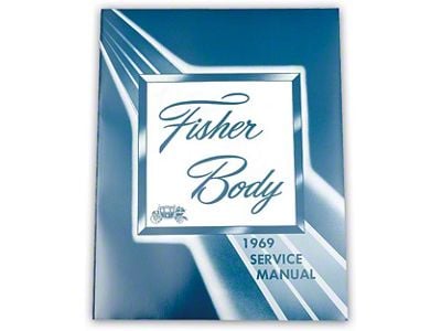 El Camino Body By Fisher Manual, 1969