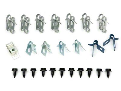 El Camino Brake Line Clip Set, 1973-1977