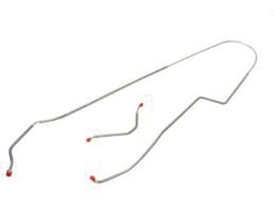 El Camino Brake Line, Front To Rear, For Factory Disc BrakeCar, Stainless Steel, 1970