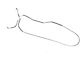 El Camino Brake Line, Front To Rear, Stainless Steel, 1969