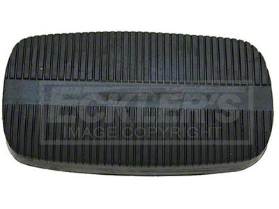 El Camino Brake Pedal Pad, Automatic, Without Power Brakes,1959-1960
