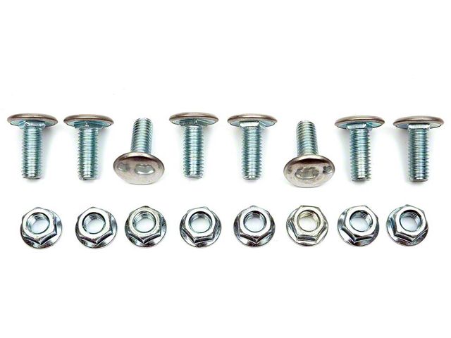 El Camino Bumper Bolt Kits Front 16 Pieces, 1973