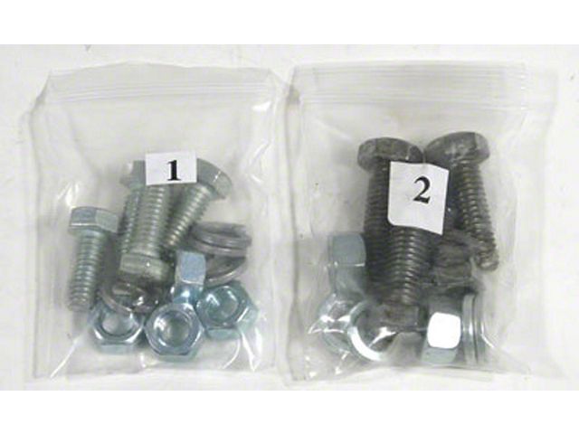 El Camino Bumper Bolt Kits Mounting Kit Front 22 Pieces, 1966