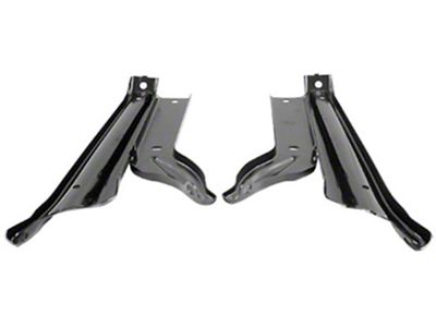 OPR El Camino Bumper Brackets, Front, 1966