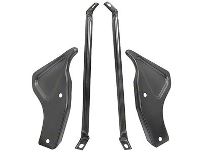 OPR El Camino Bumper Brackets Rear, 1967