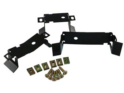 El Camino Center Console Mounting Brackets, Manual Transmission, 1964-1965