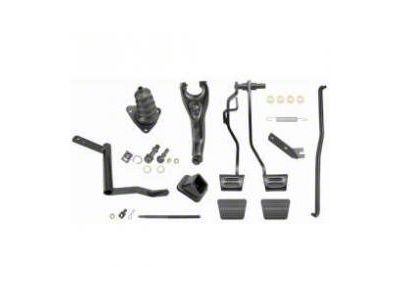 El Camino Clutch Linkage Conversion Kit, Automatic To Manual Transmission, Small Or Big Block, 1971-1972