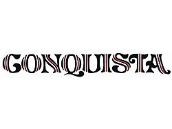 Conquista Tailgate Decal; Creme/Dark Briar (78-87 El Camino)