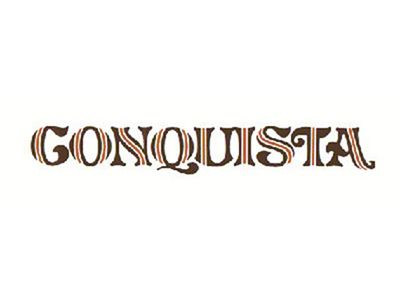 El Camino Conquista Tailgate Decal, Gold & Orange, 1978-1984