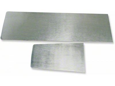 El Camino Console Aluminum Insert Kit, Manual Transmission,1968-1972