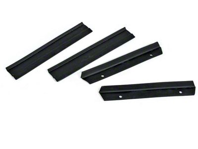 El Camino Console Shifter Plate Sealing Strips, 1968-1972