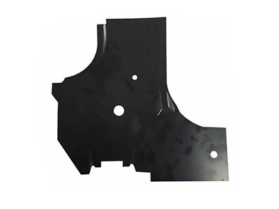 El Camino - Cowl Side Hinge Panel Reinforcement, Left, 1966-1967