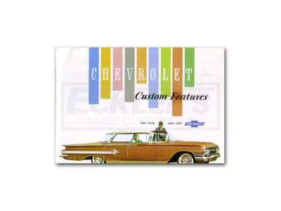 1960 Chevy Car Color Accessory Brochure