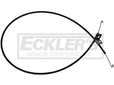 El Camino Dash Blower Control Cable, Air & Fan, For Cars Without Air Conditioning, 1966-1967