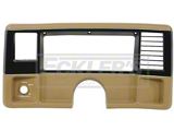 Dash Face Plate,Dark Saddle,86-87