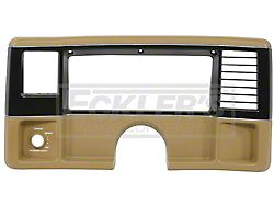 Dash Face Plate, Dark Saddle (86-87 Caballero; 86-87 El Camino)