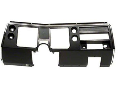 El Camino Dash Face Plate, Without Air Conditioning, 1968