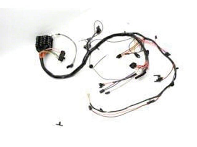 El Camino Dash Harness, Instrument Cluster Upper Half, For Cars With Factory Gauges, 1973