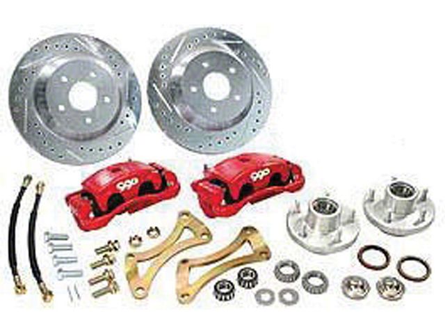 El Camino Disc Big Brake Conversion Kit, Front, For Stock Spindle, 1964-1972