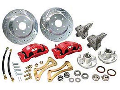 El Camino Disc Big Brake Conversion Kit, Front, With 2 DropSpindles, 1959-1960