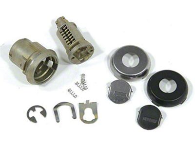 El Camino Door Lock Cylinder Parts, NOS Original GM, 1986-1987