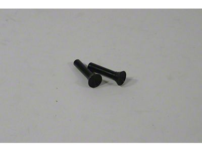 El Camino Door Lock Knobs, Black, 1959-1966