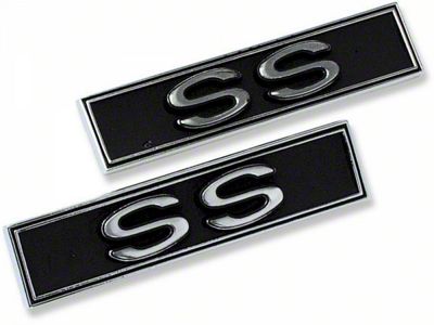 El Camino Door Panel Emblem, SS, 1970-1972