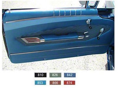 El Camino Door Panels - Assembled, 1960