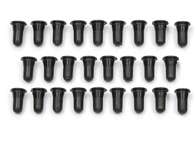 El Camino Door Weatherstrip Plugs, 1959-1960