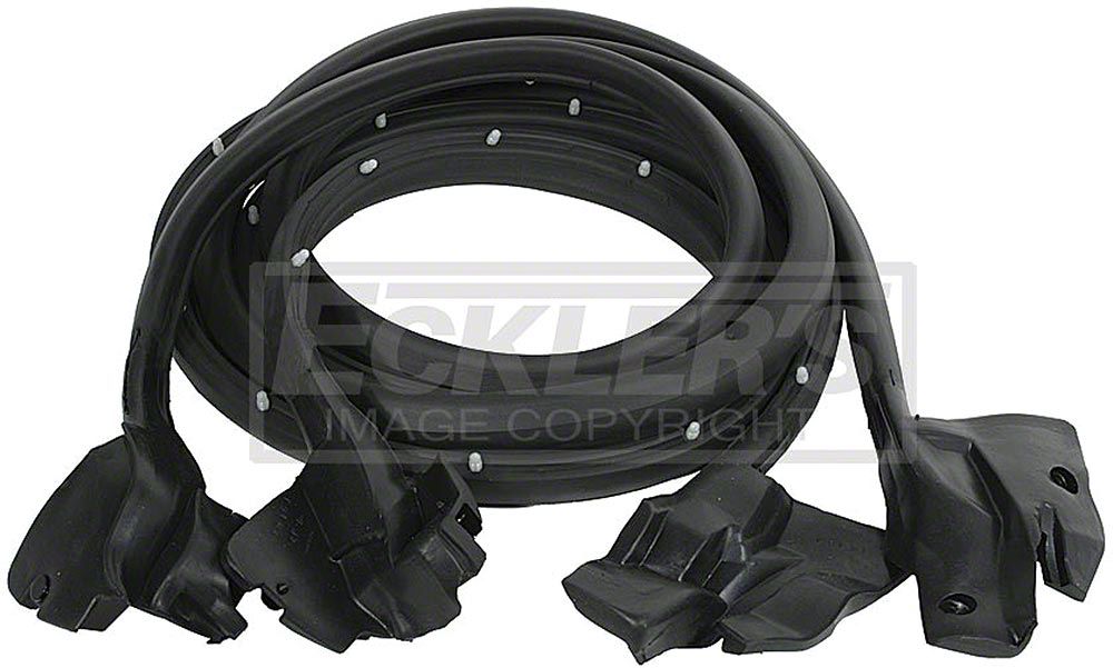thumbnail image 2 of 17pc Door & Tailgate Weatherstripping Seal Kit For 1978-1987 El Camino & GMC Caballero 2 of 6
