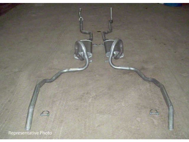 El Camino - Dual Exhaust System, Small Block, 1973-1974