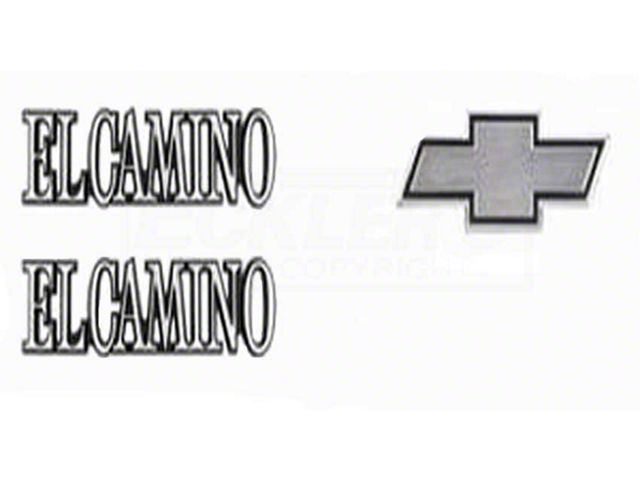 El Camino Emblem Kit, 1978-1987