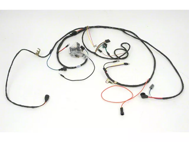 El Camino Engine Harness, 396-454 C.i., With TH400 & Warning Lights, 1972