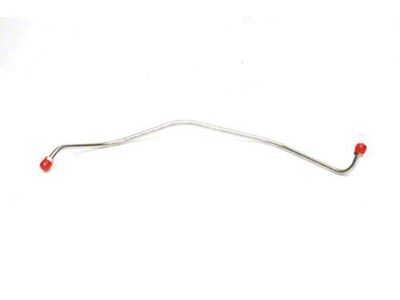 El Camino Engine Line, Fuel Pump To Carburetor, 350 c.i. With Four Barrel, OE Steel, 1971-1972