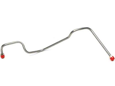 El Camino Engine Line, Fuel Pump To Carburetor, 350 c.i. With Two Barrel, OE Steel, 1971-1972