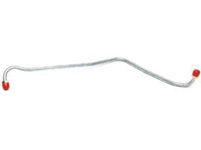 El Camino Engine Line, Fuel Pump To Carburetor, 396 c.i. With Four Barrel, Stainless Steel, 1968