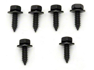 El Camino Evaporator Fasteners, 1964