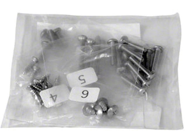 Exterior Screw Kit,1959 30 Piece Kit