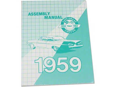 1959 Chevy Passenger Car Factory Assembly Manual